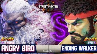 SF6 AngryBird (AKUMA)  Vs  Ending Walker (ED #2) Best Custom Room Match SF6 DLC Replays