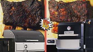 Camp Chef Woodwind Pro vs Masterbuilt Gravity Series | Smoked Dino Beef Ribs