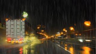 ️Driving in the Heavy Rainrelax＆sleepAmbient noise