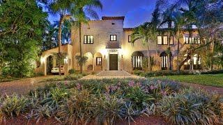 Mediterranean Revival Style Home in Coral Gables, Florida