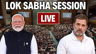 Lok Sabha Live | Parliament Session Live | Congress Vs BJP | Parliament News Today | Sansad