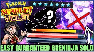 How to Solo 7 Star Greninja in 1 Attack Easy Every Time - Best Raid Guide - Pokemon Scarlet Violet!