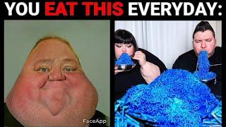 Mr Incredible Becoming Fat(You Eat This Everyday)