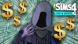 I ruined The Sims 4: Life & Death by scamming rich households