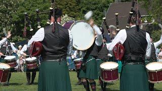 St Laurence O'Toole Pipe Band takes UK Championship at Bangor 2024