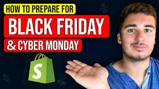 How To Prepare For Black Friday & Cyber Monday For Shopify Dropshipping and Ecommerce 2021