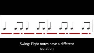 Swing vs straight beat