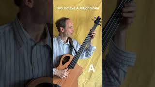 Two Octave A Major Scale