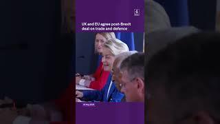 UK and EU agree post-Brexit deal on trade and defence