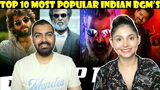 Top 10 Most Popular Indian BGM Reaction Ft Arjun Reddy, Kaala, Kabali, Petta, Bigil, Kaththi, Theri