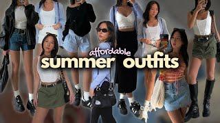 SUMMER OUTFITS  casual & affordable summer outfits