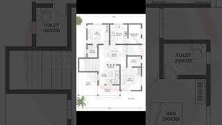 1160 sqft kerala House plan #keralahome #haneedanugrahas #budgethouse #keralahomedesign