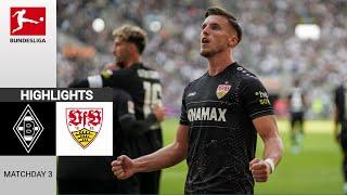 Borussia M'Gladbach - VfB Stuttgart 1:3 | Zusammenfassung | Bundesliga 2024-25