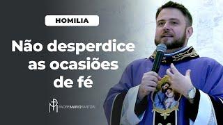 #HOMILIA Não desperdice as ocasiões de fé | Padre Mario Sartori