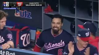 Anthony Rendon and Juan Soto HIT BACK-2-BACK HRs/Dodgers vs Nationals/NLDS Game 5,2019