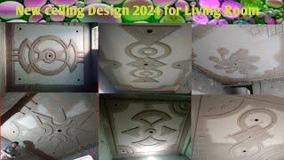 New Ceiling Design 2024 For Living Room Interior Design Bedroom Ceiling Plus Minus Pop Design 2024