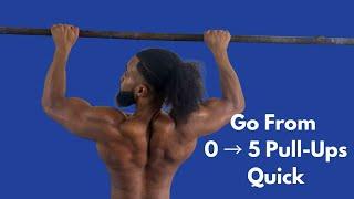 Can’t Do a Pull-Up? Do THIS for 5 Reps FAST (Science-Based Plan)