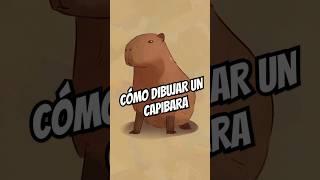 Cómo DIBUJAR un CAPIBARA #dibujo #artedigital #arte #animales #capibara #adorable #drawing #art