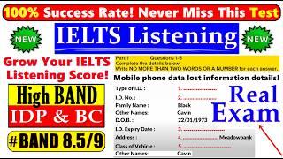 IELTS LISTENING PRACTICE TEST 2024 WITH ANSWERS | 24.11.2024