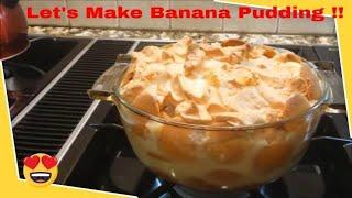 Banana Pudding Old Fashioned Southern Style