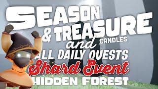 Season Candles, Treasure Cakes and Daily Quests | Hidden Forest | SkyCotl | NoobMode