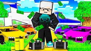 HK FROST Has INFINITE MONEY in Minecraft!