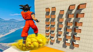 AGUJEROS CON SORPRESAS ESPECIAL GOKU!! SOY INVENCIBLE!! - GTA 5 ONLINE