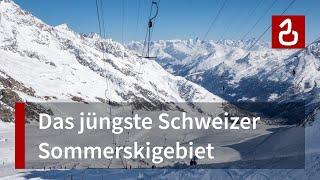 Sommerskigebiet Allalin & Metro Alpin in Saas-Fee