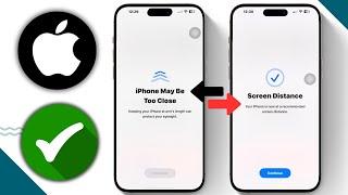 Как отключить функцию «iPhone находится слишком близко» в iOS 18 | (настройки расстояния до экрана)