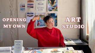 OPENING MY OWN ART GALLERY AT 20 YRS OLD