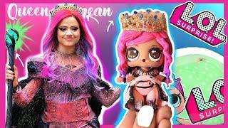 Queen of mean Descendants 3 Custom LOL Surprise Dolls - Sarah Jeffery/ Audry