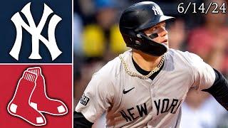 New York Yankees @ Boston Red Sox | Game Highlights | 6/14/24