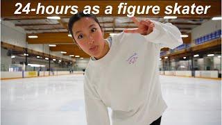 day in my life as a figure skater ️ | practice vlog, off-ice, spin lesson, and coaching