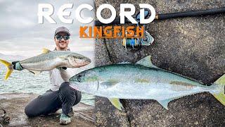 Record KingFish desde orilla 5.3 kg - Shore Jigging Chile 