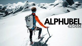 Alphubel 4206m via Eisnase vom Tal // Ein leichter Viertausender in den Walliser Alpen // HOCHTOUR