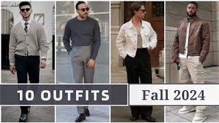 10 Latest Fall Outfit Ideas for Men 2024 | Men's Fashion