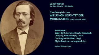 Gustav Merkel (1827-85) / J.S. Bach: Wie schön leuchtet der Morgenstern (Choralvorspiel + Choral)