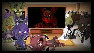 FNAF 1 REACTS TO WİLLİAM AFTON(+his childrens)|| funny-drama