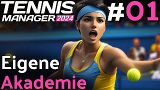 Wir gründen eine EIGENE TENNIS-AKADEMIE! | Tennis Manager 2024 - Karrieremodus (01)