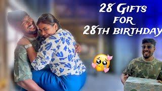 Giving 28 gifts for Ram’s 28th Birthday ️ | @ramwithjaanu