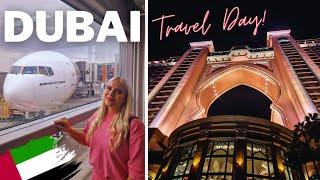 DUBAI Travel Day! Flying To Atlantis The Palm  | Vlog