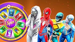 What If 10 SPIDER-MAN in 1 HOUSE...?? || Circle Of Luck Superhero Power - Spider Man Be Careful