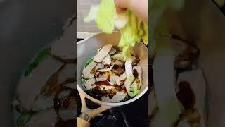 Air Fryer Fried Meat Sweet Potato Vermicelli Soup