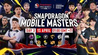  LIVE: Snapdragon Mobile Masters 2024 | Hari 3 | Free Fire