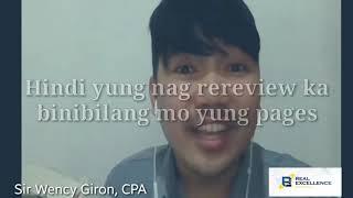 Failed in CPA Exam? Fight for it. -Wency Medina Giron