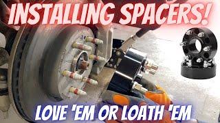 Wheel Spacer Install – GMC Sierra AT4 with Stock OEM Wheels | Aggressive Stance Upgrade!