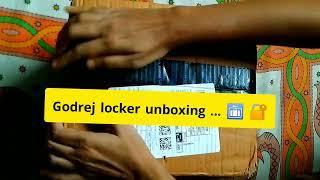 Godrej locker unboxing|| #unboxing #godrejappliances