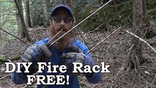 How To Build A Great Camping Fire Grill - Cheap or Free, Portable, Light, Customizable!