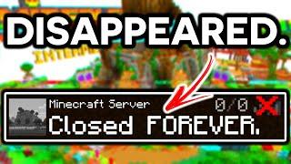 7 Famous Minecraft Servers That DISAPPEARED...