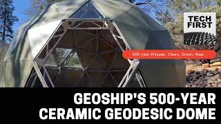 The 500-year-lifespan geodesic dome home is now real, actual, built